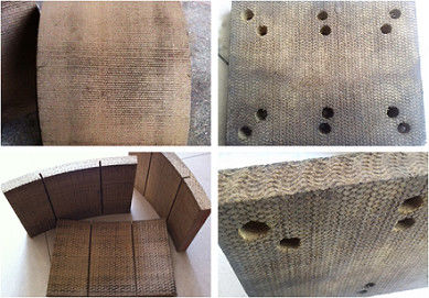 Sondaj Makinaları İçin Petrol Sondajı Yol Fren Blokları Dokuma Fren Balataları