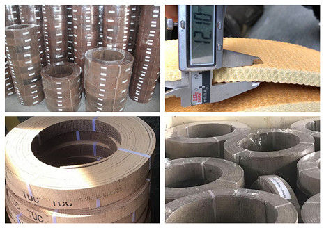 Çiftlik traktörü dokuma fren kaplama malzemesi OEM Özel kalınlıklı fren kaplamaları